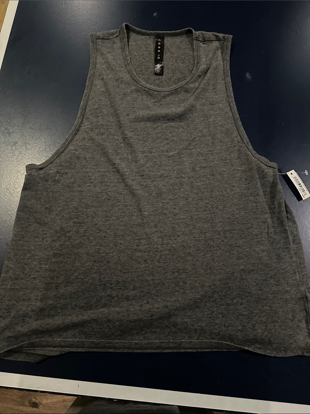 NWT Athletic Crewneck Tank - Charcoal Gray